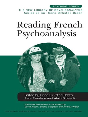 cover image of Reading French Psychoanalysis